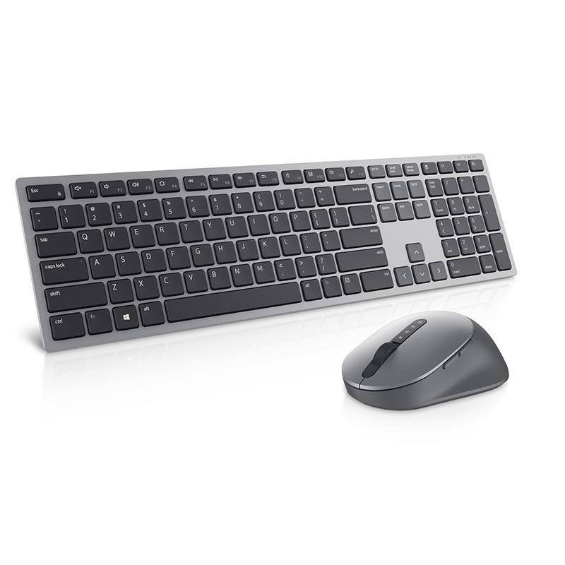 DELL Premier Multi-Device Wireless Keyboard and Mouse - KM7321W-UK (QWERTY) KM7321WGY- UK